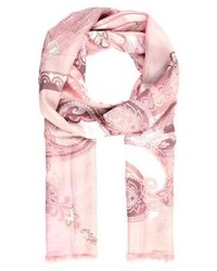 rosa Schal mit Paisley-Muster von Furla