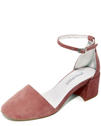 rosa Schuhe aus Wildleder von Jeffrey Campbell