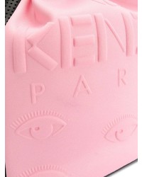 rosa Segeltuch Clutch von Kenzo