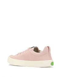 rosa Segeltuch niedrige Sneakers von Cariuma