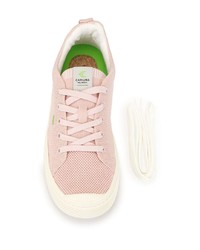 rosa Segeltuch niedrige Sneakers von Cariuma