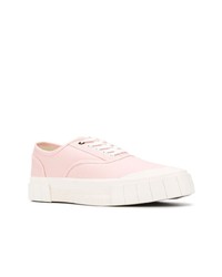 rosa Segeltuch niedrige Sneakers von Good News