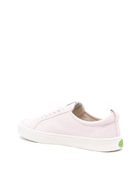 rosa Segeltuch niedrige Sneakers von Cariuma