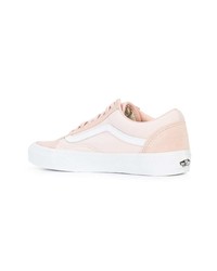 rosa Segeltuch niedrige Sneakers von Vans