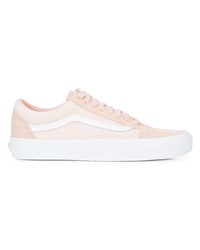 rosa Segeltuch niedrige Sneakers von Vans