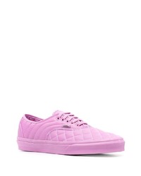 rosa Segeltuch niedrige Sneakers von Vans
