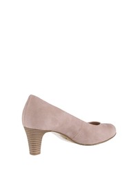 rosa Segeltuch Pumps von Gabor