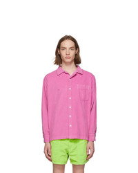 rosa Shirtjacke aus Cord