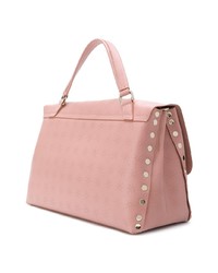 rosa Shopper Tasche aus Leder von Zanellato