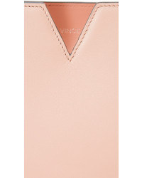 rosa Shopper Tasche aus Leder von Vince