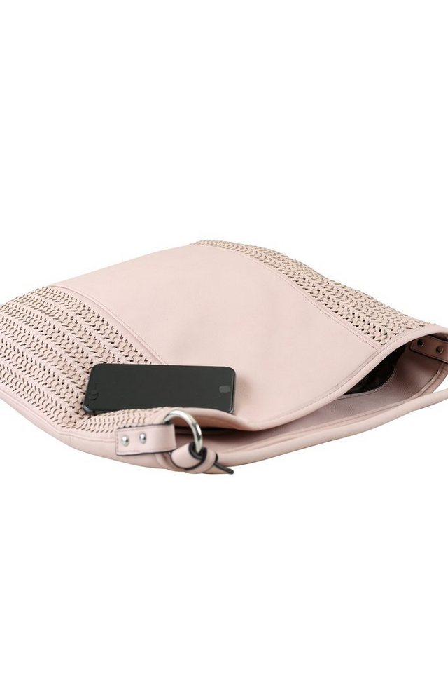 collezione alessandro Italienischer Schal  Leo Loop  in beige günstig
