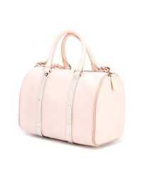 rosa Shopper Tasche aus Leder von Sophie Hulme