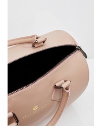 rosa Shopper Tasche aus Leder von Dreimaster