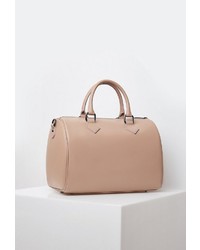 rosa Shopper Tasche aus Leder von Dreimaster