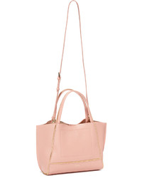 rosa Shopper Tasche aus Leder von Botkier