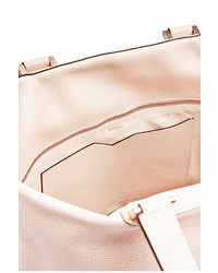 rosa Shopper Tasche aus Leder von Valextra