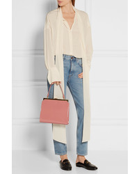 rosa Shopper Tasche aus Leder von Mansur Gavriel