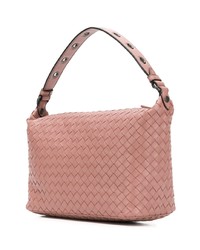 rosa Shopper Tasche aus Leder von Bottega Veneta