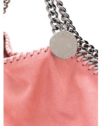 rosa Shopper Tasche aus Leder von Stella McCartney