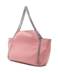 rosa Shopper Tasche aus Leder von Stella McCartney