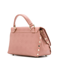 rosa Shopper Tasche aus Leder von Zanellato