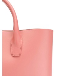 rosa Shopper Tasche aus Leder von Mansur Gavriel