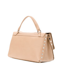 rosa Shopper Tasche aus Leder von Zanellato