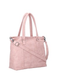 rosa Shopper Tasche aus Leder von Fritzi aus Preußen