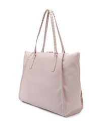 rosa Shopper Tasche aus Leder von Liu Jo