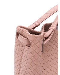 rosa Shopper Tasche aus Leder von Bottega Veneta