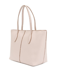 rosa Shopper Tasche aus Leder von Tod's