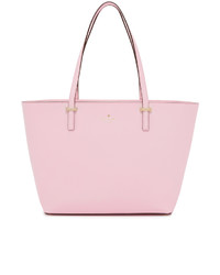 rosa Shopper Tasche aus Leder von Kate Spade