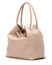 rosa Shopper Tasche aus Leder von Mara Mac