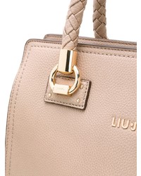 rosa Shopper Tasche aus Leder von Liu Jo