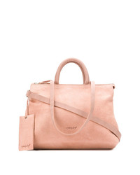rosa Shopper Tasche aus Leder von Marsèll