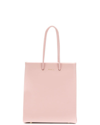 rosa Shopper Tasche aus Leder von Medea