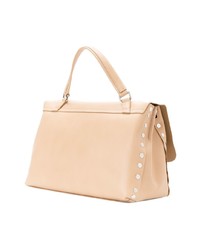 rosa Shopper Tasche aus Leder von Zanellato