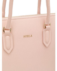 rosa Shopper Tasche aus Leder von Furla