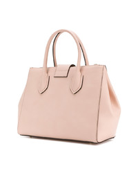 rosa Shopper Tasche aus Leder von Furla