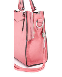 rosa Shopper Tasche aus Leder von Rebecca Minkoff