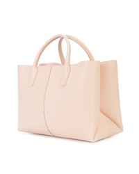 rosa Shopper Tasche aus Leder von Mansur Gavriel