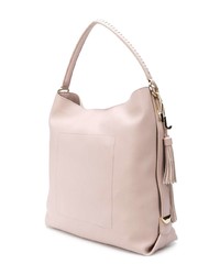 rosa Shopper Tasche aus Leder von Liu Jo