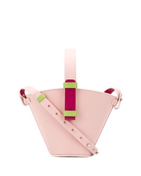 rosa Shopper Tasche aus Leder von Nico Giani