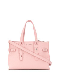 rosa Shopper Tasche aus Leder von Orciani