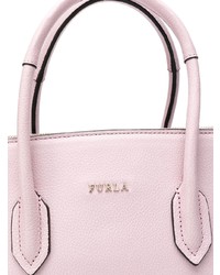 rosa Shopper Tasche aus Leder von Furla