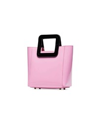 rosa Shopper Tasche aus Leder von Staud