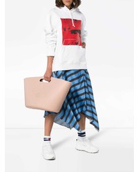rosa Shopper Tasche aus Leder von Gucci