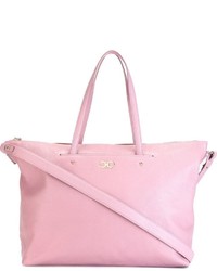 rosa Shopper Tasche aus Leder von Salvatore Ferragamo