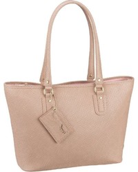 rosa Shopper Tasche aus Leder von Sansibar