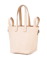 rosa Shopper Tasche aus Leder von Marsèll